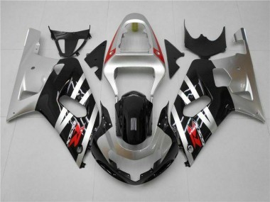 Silber GSXR 600 / 750 K1 K2 K3 01-03 Motorrad Verkleidungen