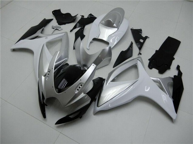 Silber GSXR 600 / 750 K6 06-07 Motorrad Verkleidung Silber GSXR 600 / 750 K6 06-07 Motorrad Verkleidung