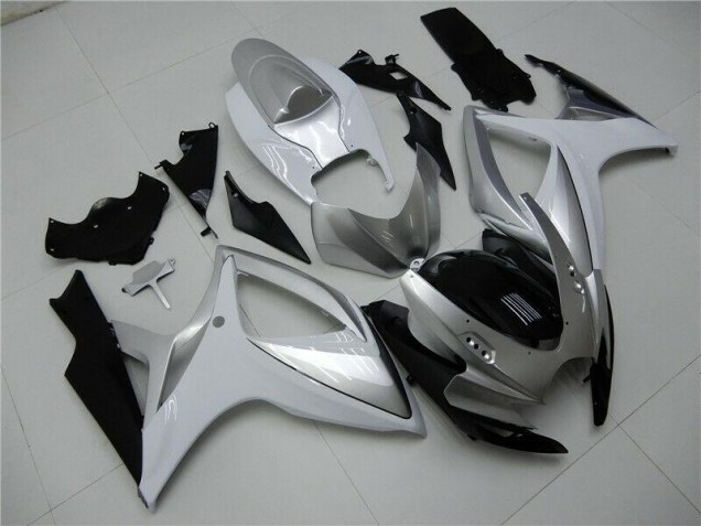 Silber GSXR 600 / 750 K6 06-07 Motorrad Verkleidung Silber GSXR 600 / 750 K6 06-07 Motorrad Verkleidung