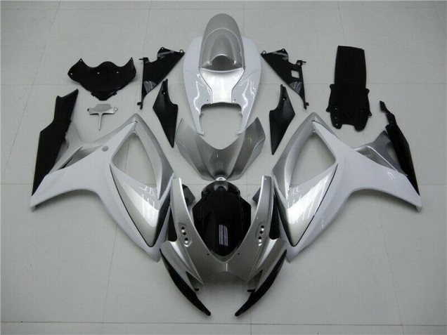 Silber GSXR 600 / 750 K6 06-07 Motorrad Verkleidung Silber GSXR 600 / 750 K6 06-07 Motorrad Verkleidung