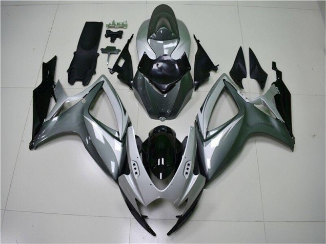 Silber Grau GSXR 600 / 750 K6 06-07 Motorrad Verkleidung Silber Grau GSXR 600 / 750 K6 06-07 Motorrad Verkleidung