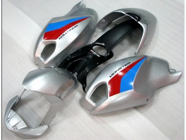 Silber Monster Ducati Monster 696 08-12 Motorrad Verkleidungen