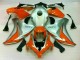 Silber Orange CBR 1000 RR 08-11 Motorrad Verkleidungen Silber Orange CBR 1000 RR 08-11 Motorrad Verkleidungen