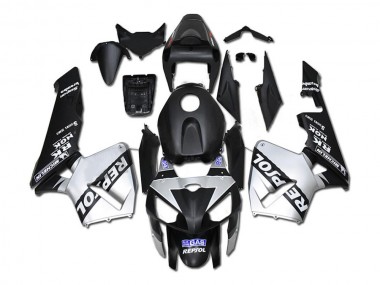 Silber Repsol Schwarz CBR 600 RR 05-06 Motorrad Verkleidungen
