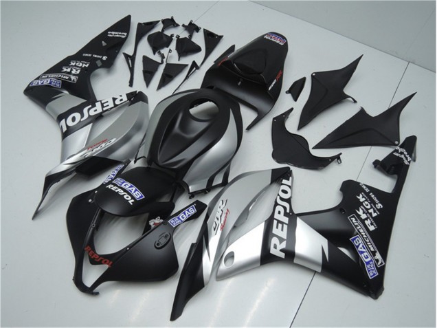 Silber Repsol Schwarz CBR 600 RR 07-08 Motorrad Verkleidungen