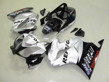 Silber Repsol VFR 800 02-13 Motorrad Verkleidungen