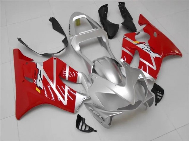 Silber Rot CBR 600 F4i 01-03 Motorrad Verkleidungen Silber Rot CBR 600 F4i 01-03 Motorrad Verkleidungen