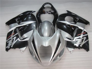 Silber Schwarz GSXR 1300 Hayabusa 96-07 Motorrad Verkleidungen