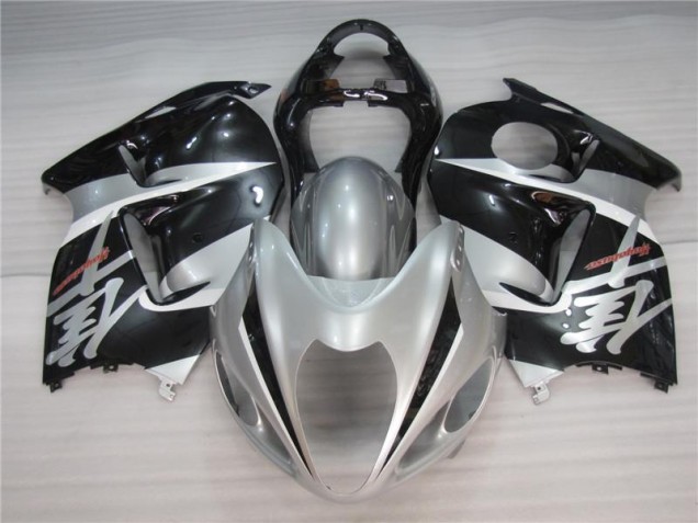 Silber Schwarz GSXR 1300 Hayabusa 96-07 Motorrad Verkleidungen Silber Schwarz GSXR 1300 Hayabusa 96-07 Motorrad Verkleidungen
