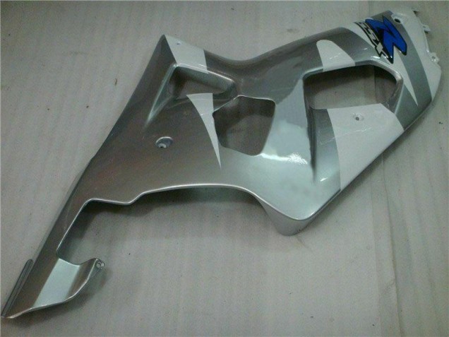 Silber Schwarz GSXR 600 / 750 K1 K2 K3 01-03 Motorrad Verkleidung Silber Schwarz GSXR 600 / 750 K1 K2 K3 01-03 Motorrad Verkleidung