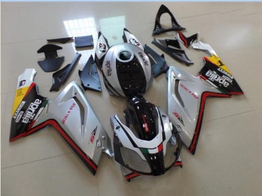 Silber Schwarz Rot RS 125 06-11 Motorrad Verkleidungen