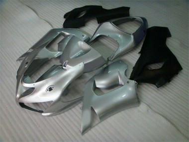Silber Schwarz ZX6R 05-06 Motorrad Verkleidungen