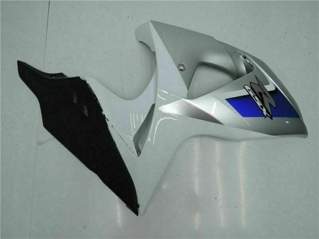 Silber Weiß GSXR 1000 K9 09-16 Motorrad Verkleidungen Silber Weiß GSXR 1000 K9 09-16 Motorrad Verkleidungen