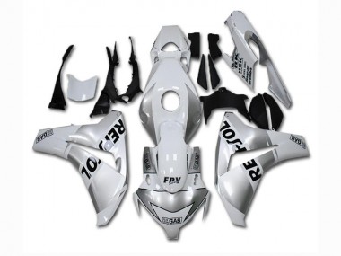 Silber Weiß Repsol CBR 1000 RR 08-11 Motorrad Verkleidungen