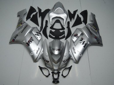Silber West ZX6R 07-08 Motorrad Verkleidungen