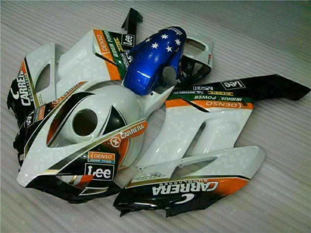 Weiß Blau CBR 1000 RR 04-05 Motorrad Verkleidungen