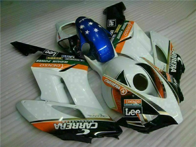 Weiß Blau CBR 1000 RR 04-05 Motorrad Verkleidungen