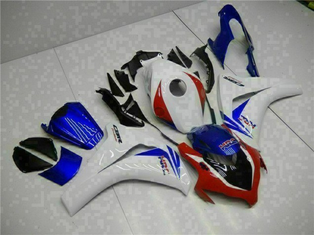 Weiß Blau CBR 1000 RR 08-11 Motorrad Verkleidungen & Plastik Weiß Blau CBR 1000 RR 08-11 Motorrad Verkleidungen & Plastik
