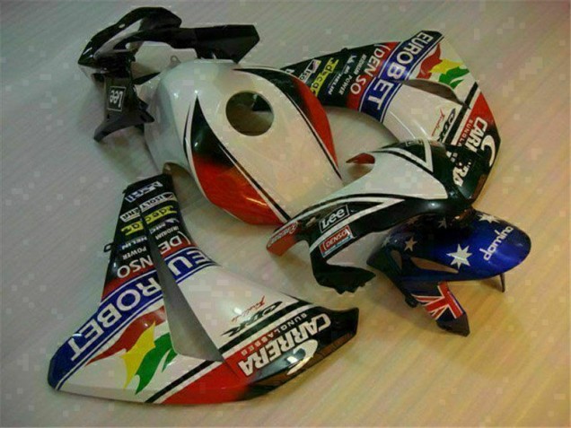 Weiß Blau CBR 1000 RR 08-11 Motorrad Vollverkleidung Weiß Blau CBR 1000 RR 08-11 Motorrad Vollverkleidung