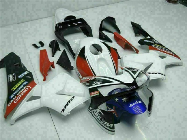 Weiß Blau CBR 600 RR 03-04 Motorrad Verkleidungen