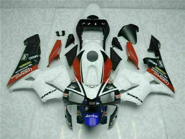 Weiß Blau CBR 600 RR 03-04 Motorrad Verkleidungen