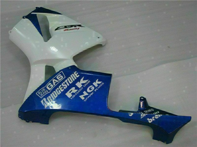 Weiß Blau CBR 600 RR 05-06 Motorrad Verkleidung