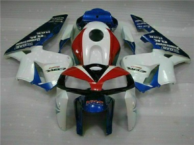 Weiß Blau CBR 600 RR 05-06 Motorrad Verkleidung