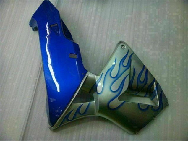 Weiß Blau Flamme CBR 600 RR 05-06 Motorrad Verkleidungen