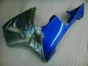 Weiß Blau Flamme CBR 600 RR 05-06 Motorrad Verkleidungen