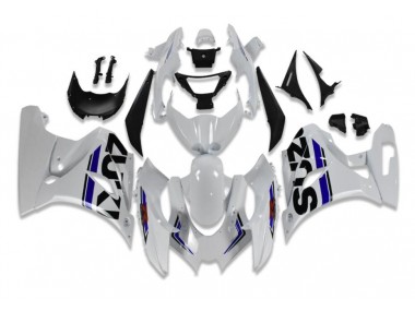 Weiß Blau GSXR 1000 17-23 Motorrad Verkleidungen