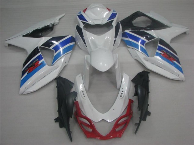 Weiß Blau GSXR 1000 K9 09-16 Motorrad Verkleidungen Weiß Blau GSXR 1000 K9 09-16 Motorrad Verkleidungen