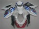 Weiß Blau GSXR 1000 K9 09-16 Motorrad Verkleidungen Weiß Blau GSXR 1000 K9 09-16 Motorrad Verkleidungen