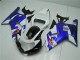 Weiß Blau GSXR 600 / 750 K1 K2 K3 01-03 Motorrad Verkleidungen Weiß Blau GSXR 600 / 750 K1 K2 K3 01-03 Motorrad Verkleidungen