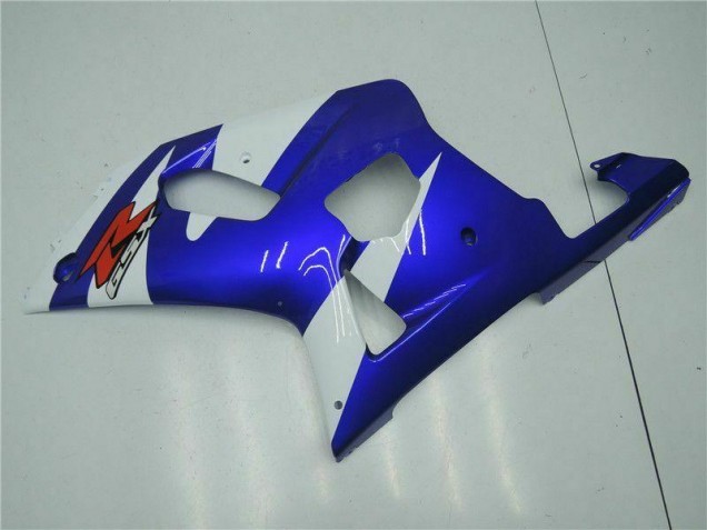 Weiß Blau GSXR 600 / 750 K1 K2 K3 01-03 Motorrad Verkleidungen Weiß Blau GSXR 600 / 750 K1 K2 K3 01-03 Motorrad Verkleidungen