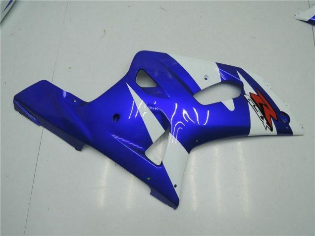 Weiß Blau GSXR 600 / 750 K1 K2 K3 01-03 Motorrad Verkleidungen Weiß Blau GSXR 600 / 750 K1 K2 K3 01-03 Motorrad Verkleidungen