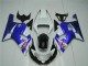 Weiß Blau GSXR 600 / 750 K1 K2 K3 01-03 Motorrad Verkleidungen Weiß Blau GSXR 600 / 750 K1 K2 K3 01-03 Motorrad Verkleidungen