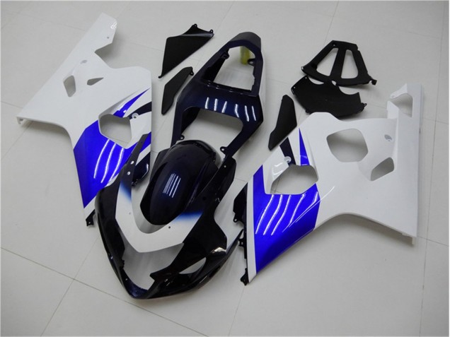 Weiß Blau GSXR 600 / 750 K4 04-05 Motorrad Verkleidungen Weiß Blau GSXR 600 / 750 K4 04-05 Motorrad Verkleidungen