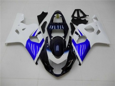 Weiß Blau GSXR 600 / 750 K4 04-05 Motorrad Verkleidungen