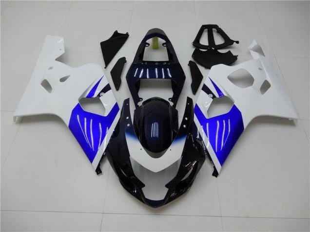 Weiß Blau GSXR 600 / 750 K4 04-05 Motorrad Verkleidungen Weiß Blau GSXR 600 / 750 K4 04-05 Motorrad Verkleidungen
