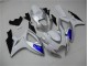 Weiß Blau GSXR 600 / 750 K6 06-07 Motorrad Verkleidung Weiß Blau GSXR 600 / 750 K6 06-07 Motorrad Verkleidung