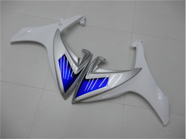 Weiß Blau GSXR 600 / 750 K6 06-07 Motorrad Verkleidung Weiß Blau GSXR 600 / 750 K6 06-07 Motorrad Verkleidung