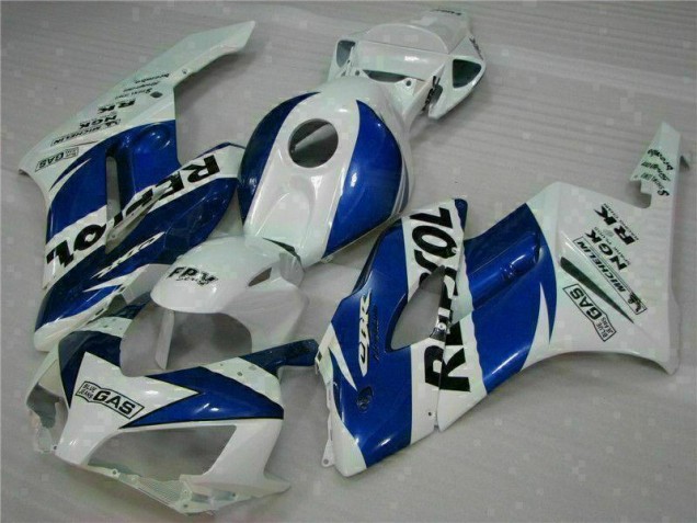 Weiß Blau Repsol CBR 1000 RR 04-05 Motorrad Verkleidungen