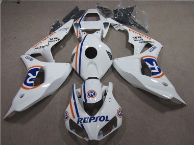 Weiß Blau Repsol CBR 1000 RR 06-07 Motorrad Verkleidungen