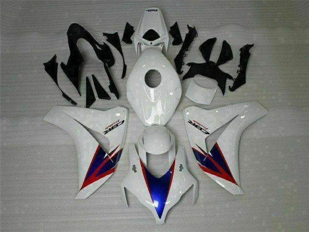 Weiß Blau Rot CBR 1000 RR 08-11 Motorrad Verkleidung Weiß Blau Rot CBR 1000 RR 08-11 Motorrad Verkleidung