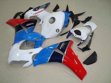Weiß Blau Rot CBR 1000 RR 08-11 Motorrad Verkleidungen