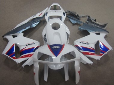 Weiß Blau Rot CBR 600 RR 05-06 Motorrad Verkleidungen