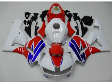 Weiß Blau Rot CBR 600 RR 13-21 Motorrad Verkleidungen