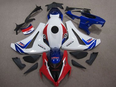 Weiß Blau Rot HRC CBR 1000 RR 08-11 Motorrad Verkleidung