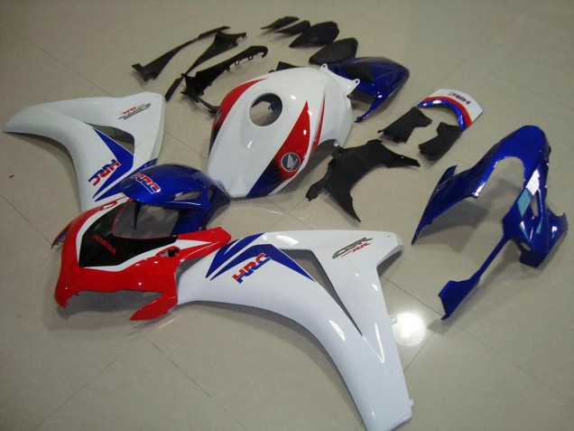 Weiß Blau Rot HRC CBR 1000 RR 08-11 Motorrad Verkleidungen Weiß Blau Rot HRC CBR 1000 RR 08-11 Motorrad Verkleidungen