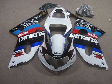 Weiß Blau Rot Motul GSXR 750 K1 K2 K3 01-03 Motorrad Verkleidungen
